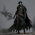 do fantasy horror vampire character art
