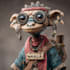 desing a fantasy horror character ar fantasy illustration