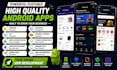 develop a professional custom android app using kotlin android studio