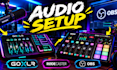 setup goxlr, voicemeeter, rodecaster and obs audio routing
