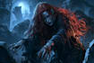 horror vampire lord queen character desing
