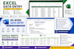 do accurate data entry, excel and ms word work