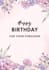 watercolor wedding invitation design