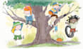 draw whimsical watercolor children book illustration