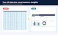 create a professional HR dashboard in excel