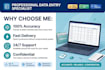 do data entry, excel data entry, google sheets, and pdf to excel