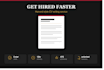 write a harvard style cv resume in 12 hours
