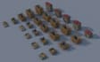 create 3d low poly models and game assets in blender