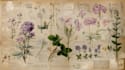 draw detailed botanical and nature illustrations