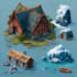 create and animate 2d and 3d background and environment art