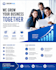 design modern business flyer