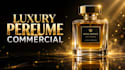 create luxury perfume commercial with ai