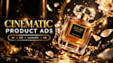 cinematic ai perfume video ads and luxury commercial