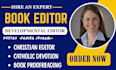 edit, proofread, christian book, catholic devotion theology, biblical references