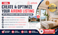create optimize audit your airbnb listing with SEO description keywords