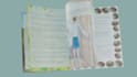 render a video of book flipping pages