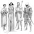 create black and white sketch