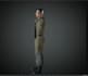 do stylized game ready 3d character model, low poly game asset with rigging