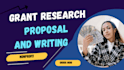 do grant research, grant proposal, grant proposal writing, grant application