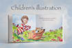 create a childrens book illustration in any style