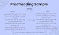 proofread and edit english and urdu documents