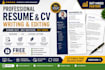 professionally write and edit resumes, cvs andcover letters