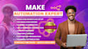 make com automation, make com, made com, make automation, integromat