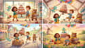 create children book illustration with consistent characters