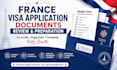 review and prepare your france visa application documents