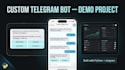 build a custom telegram bot with python and API integration