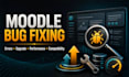 develop customize or fix a moodle lms plugin