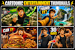 design cartoonic youtube thumbnail in any style