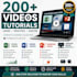 provide microsoft office training videos and template bundle