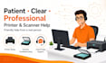troubleshoot and fix printer and scanner issues remotely