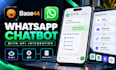 build a base44 whatsapp chatbot with API integration