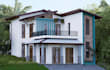 create professional 2d house plan and realistic 3d house rendering