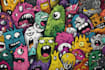 create cute doodle art illustration, and cartoon