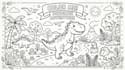 draw coloring book page for children