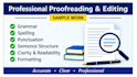 proofread and edit your documents