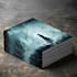 create fantasy novel cover with cinematic illustration