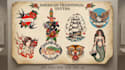 create awesome old school tattoo style design