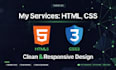 write clean CSS and fix website layout design issues