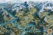 map illustration map design fantasy map illustration