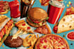 draw food pop art illustration