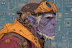 create custom cyberpunk and space opera character concept art