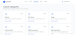 build a modern responsive e learning website with custom features
