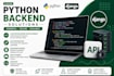develop django rest apis and python backend
