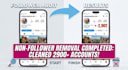 remove instagram bot, fake and ghost followers manually