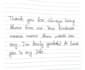 write neat handwritten letters, notes, cards and documents