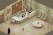 create stylized, low poly, 3d game assets, props, no ai